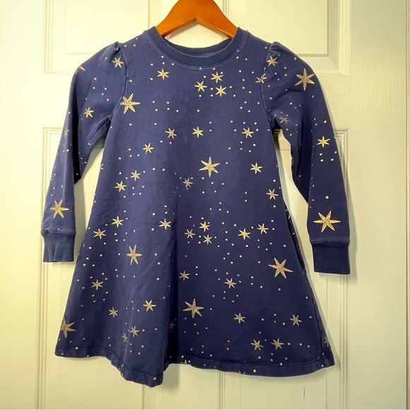 Hanna Andersson Other - Hanna Andersson Navy Blue Star Dress Size 6/7